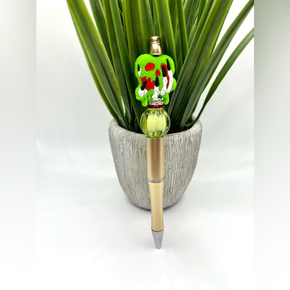 Halloween apple beaded pen - Picture 2 of 2